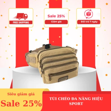 Túi Canvas Thể Thao Nam Nữ Đa Ngăn - Giảm 25% - Túi Đeo Hông Đi Du Lịch Phượt Giá Rẻ 2 Túi Canvas Thể Thao Nam Nữ Đa Ngăn - Giảm 25% - Túi Đeo Hông Đi Du Lịch Phượt Giá Rẻ 2