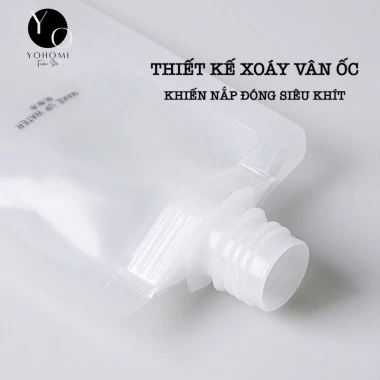 Túi Chiết Mỹ Phẩm Du Lịch Tái Sử Dụng - Giảm 22% (3137đ còn 2550đ) tiện lợi khi đi du lịch 8 Túi Chiết Mỹ Phẩm Du Lịch Tái Sử Dụng - Giảm 22% (3137đ còn 2550đ) tiện lợi khi đi du lịch 8