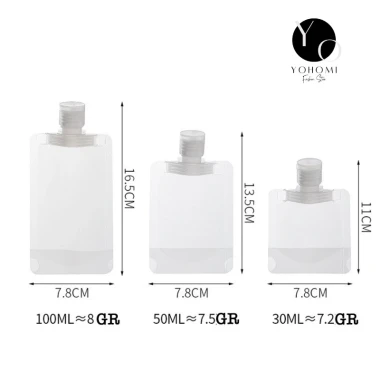 Túi Chiết Mỹ Phẩm Du Lịch Tái Sử Dụng - Giảm 22% (3137đ còn 2550đ) tiện lợi khi đi du lịch 10 Túi Chiết Mỹ Phẩm Du Lịch Tái Sử Dụng - Giảm 22% (3137đ còn 2550đ) tiện lợi khi đi du lịch 10