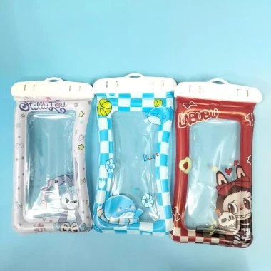 Túi Chống Nước Điện Thoại Trong Suốt Siêu Bền, Dây Đeo, Hoạt Hình Cute, Giá 19k! 3 Túi Chống Nước Điện Thoại Trong Suốt Siêu Bền, Dây Đeo, Hoạt Hình Cute, Giá 19k! 3