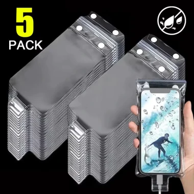 Túi Chống Thấm Nước Cho Điện Thoại Trong Suốt PVC - Bảo Vệ Khả Năng Chống Nước Giá 60619đ 2