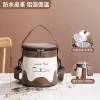 Túi Da Pu Giữ Nhiệt Chống Thấm Nước Đựng Hộp Cơm Trưa Tiện Dụng - Giảm 27k 3