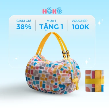 Túi Du Lịch Gấp Gọn Chống Nước Đa Năng HOKO Giảm Giá 59k Thay 71k Tiện Lợi 2