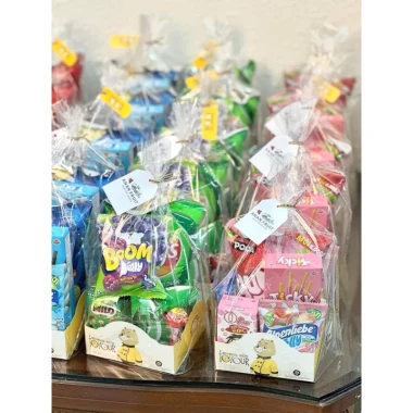 Túi Đựng Bánh Kẹo Sinh Nhật, Tết Thiếu Nhi, Noel, Trung Thu Cho Bé - Giảm 21% Còn 25.000đ 6 Túi Đựng Bánh Kẹo Sinh Nhật, Tết Thiếu Nhi, Noel, Trung Thu Cho Bé - Giảm 21% Còn 25.000đ 6