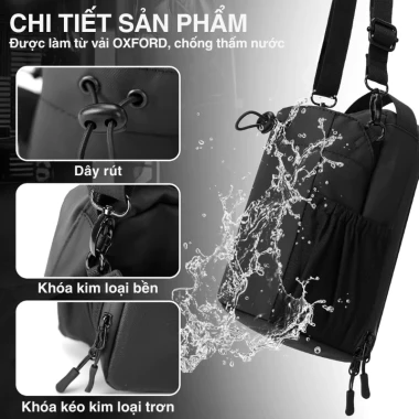 Túi Đựng Bình Nước Gym FITRON Đa Năng - Chống Nước, Chịu Lực 5kg, Giá Chỉ 79k! 3 Túi Đựng Bình Nước Gym FITRON Đa Năng - Chống Nước, Chịu Lực 5kg, Giá Chỉ 79k! 3