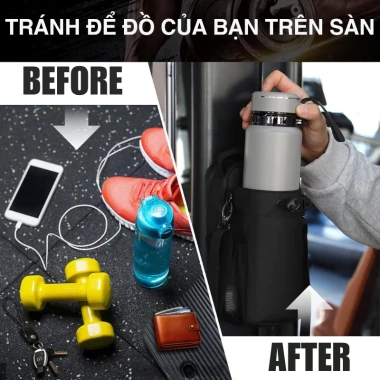 Túi Đựng Bình Nước Gym FITRON Đa Năng - Chống Nước, Chịu Lực 5kg, Giá Chỉ 79k! 6 Túi Đựng Bình Nước Gym FITRON Đa Năng - Chống Nước, Chịu Lực 5kg, Giá Chỉ 79k! 6