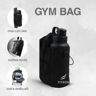 Túi Đựng Bình Nước Gym FITRON Đa Năng - Chống Nước, Chịu Lực 5kg, Giá Chỉ 79k! 13 Túi Đựng Bình Nước Gym FITRON Đa Năng - Chống Nước, Chịu Lực 5kg, Giá Chỉ 79k! 13