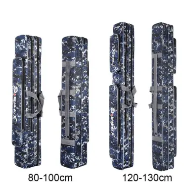 Túi Đựng Cần Câu Cá 2 Ngăn Dài 80-130cm Cao Cấp - Giảm 30% Rẻ & Tốt PK-9 2