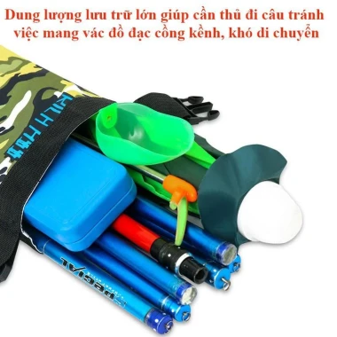 Túi Đựng Cần Câu Cá Gấp Gọn 1m3 Sức Chứa Lớn Dễ Vệ Sinh Giá Rẻ 37000đ 5 Túi Đựng Cần Câu Cá Gấp Gọn 1m3 Sức Chứa Lớn Dễ Vệ Sinh Giá Rẻ 37000đ 5