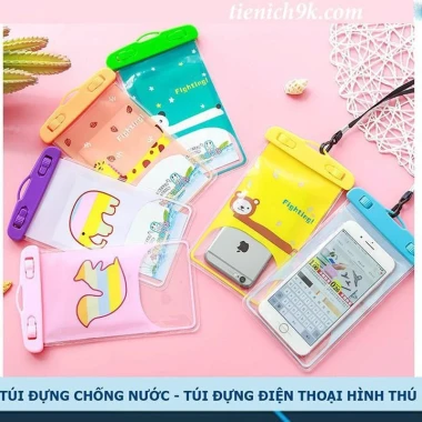 Túi Đựng Điện Thoại Chống Nước Siêu Cute - Đi Mưa, Đi Biển An Toàn - Giá Chỉ 19499đ 4 Túi Đựng Điện Thoại Chống Nước Siêu Cute - Đi Mưa, Đi Biển An Toàn - Giá Chỉ 19499đ 4