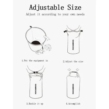 Túi đựng đồ bơi chống nước ROCKBROS 2L-40L giá rẻ chỉ 124k 8