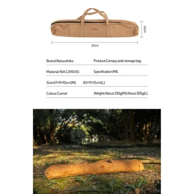 Túi Đựng Gậy Chống Tăng Lều Glamping NatureHike NH20PJ201 Giá Shock Chỉ 220k 4