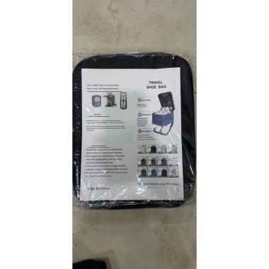 Túi đựng giày du lịch 3 ngăn màu đen tiện lợi giá rẻ chỉ 42000đ giảm từ 53760đ 7 Túi đựng giày du lịch 3 ngăn màu đen tiện lợi giá rẻ chỉ 42000đ giảm từ 53760đ 7