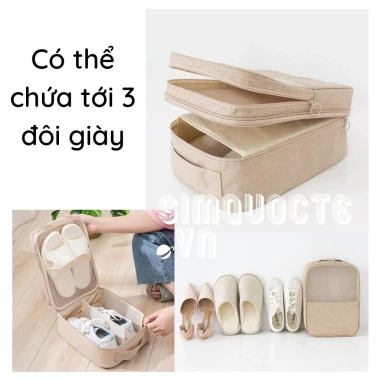 Túi Đựng Giày Gắn Vali Du Lịch Chống Thấm Nước, Bảo Vệ Giày Khi Đi Du Lịch Giá 86.000Đ 4 Túi Đựng Giày Gắn Vali Du Lịch Chống Thấm Nước, Bảo Vệ Giày Khi Đi Du Lịch Giá 86.000Đ 4