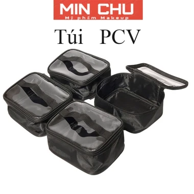 Túi đựng mỹ phẩm du lịch 21x17x9cm - PVC trong suốt tiện lợi giá chỉ 86k! 2 Túi đựng mỹ phẩm du lịch 21x17x9cm - PVC trong suốt tiện lợi giá chỉ 86k! 2