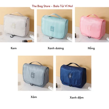 Túi đựng mỹ phẩm du lịch đa năng T20 giá rẻ chỉ 44998đ - Móc treo tiện lợi nhiều ngăn 6