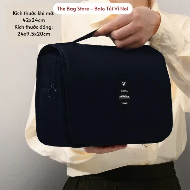 Túi đựng mỹ phẩm du lịch đa năng T20 giá rẻ chỉ 44998đ - Móc treo tiện lợi nhiều ngăn 14