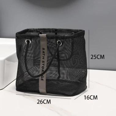 Túi Đựng Mỹ Phẩm Du Lịch Nhanh Khô - Giỏ Lưới Nhà Tắm Cá Nhân Tiện Lợi Giá Rẻ 53k 8