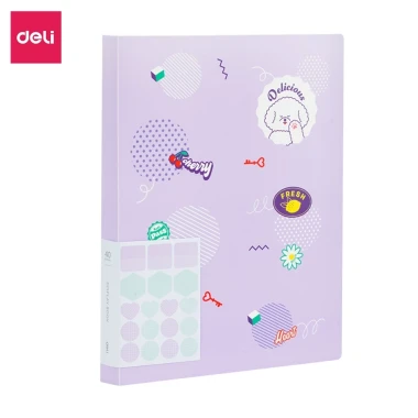 Túi Đựng Tài Liệu A4 Deli Pastel Cute 20-40 Lá Giá Rẻ Chỉ 39k 14