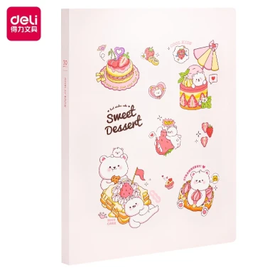 Túi Đựng Tài Liệu A4 Deli Pastel Cute 20-40 Lá Giá Rẻ Chỉ 39k 15