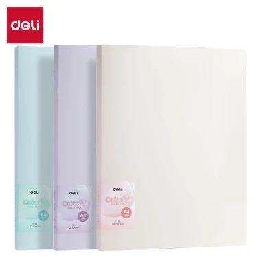 Túi Đựng Tài Liệu A4 Deli Pastel Cute 20-40 Lá Giá Rẻ Chỉ 39k 17