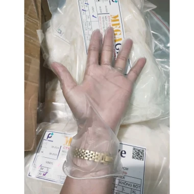 Túi Găng Tay Vinyl Mega Glove Màu Trắng Trong - Giá Rẻ 144k, Đủ Size Nam Nữ 4 Túi Găng Tay Vinyl Mega Glove Màu Trắng Trong - Giá Rẻ 144k, Đủ Size Nam Nữ 4