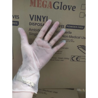 Túi Găng Tay Vinyl Mega Glove Màu Trắng Trong - Giá Rẻ 144k, Đủ Size Nam Nữ 5 Túi Găng Tay Vinyl Mega Glove Màu Trắng Trong - Giá Rẻ 144k, Đủ Size Nam Nữ 5