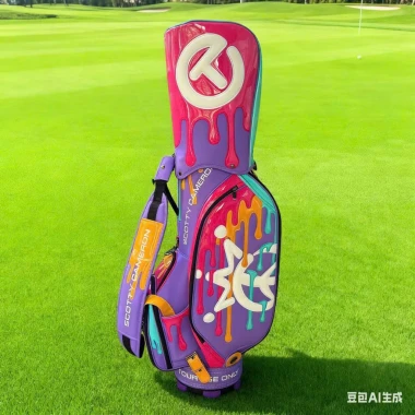 Túi Gậy Golf Titleist Scotty Cameron Tour Paint Drip Limited Màu Tím Pastel - Giá Chỉ 4.350.000đ 9