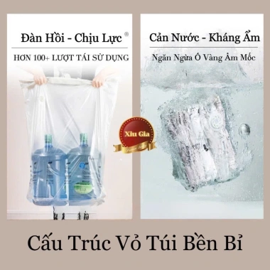 Túi Hút Chân Không Đựng Bảo Quản Bọc Quần Áo Chăn Màn (Hoạ tiết) 3