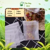 Túi lọc sợi ngô dây rút Tea Bag, túi lọc trà, thảo dược, cafe,.. nhiều kích thước, an toàn thân thiện môi trường, Set100 2