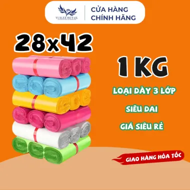 Túi Nhựa Niêm Phong 3 Lớp Chống Nước 28x42 Giá Rẻ - Mua 1Kg Chỉ 25.000Đ 2 Túi Nhựa Niêm Phong 3 Lớp Chống Nước 28x42 Giá Rẻ - Mua 1Kg Chỉ 25.000Đ 2