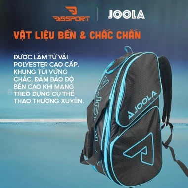 Túi Pickleball JOOLA Tour Elite Pro - Rộng Rãi, Bền, Ngăn Vợt, Giày Riêng, Nhiều Ngăn 4