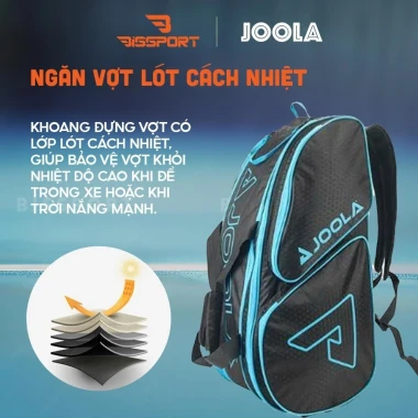Túi Pickleball JOOLA Tour Elite Pro - Rộng Rãi, Bền, Ngăn Vợt, Giày Riêng, Nhiều Ngăn 5