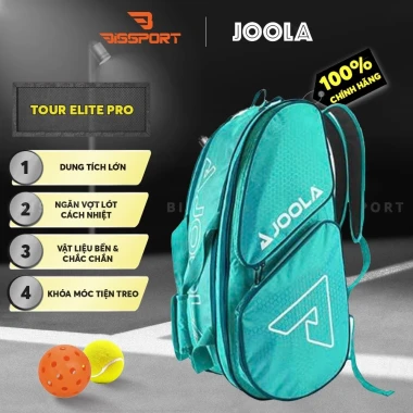 Túi Pickleball JOOLA Tour Elite Pro - Rộng Rãi, Bền, Ngăn Vợt, Giày Riêng, Nhiều Ngăn 7