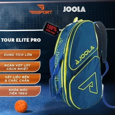 Túi Pickleball JOOLA Tour Elite Pro - Rộng Rãi, Bền, Ngăn Vợt, Giày Riêng, Nhiều Ngăn 10