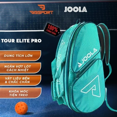 Túi Pickleball JOOLA Tour Elite Pro - Rộng Rãi, Bền, Ngăn Vợt, Giày Riêng, Nhiều Ngăn 13