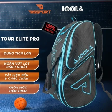 Túi Pickleball JOOLA Tour Elite Pro - Rộng Rãi, Bền, Ngăn Vợt, Giày Riêng, Nhiều Ngăn 15
