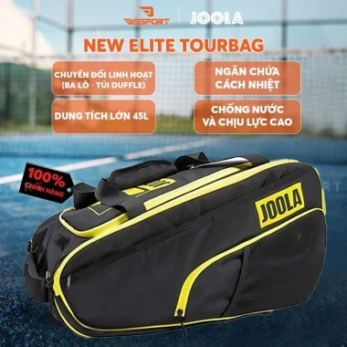Túi Pickleball JOOLA Tour Elite Pro - Rộng Rãi, Bền, Ngăn Vợt, Giày Riêng, Nhiều Ngăn 16