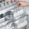 Túi tươi sống lá nhôm 10 cái - Chống rò rỉ, khóa kéo, tái sử dụng an toàn cho tủ đông