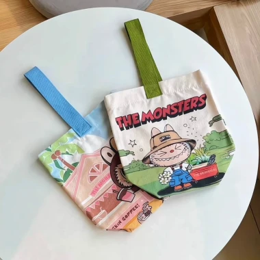 Túi Vải Canvas Đựng Bình Giữ Nhiệt Cute Hình Rồng - Quai Xách Tiện Lợi Giá 60k 5 Túi Vải Canvas Đựng Bình Giữ Nhiệt Cute Hình Rồng - Quai Xách Tiện Lợi Giá 60k 5