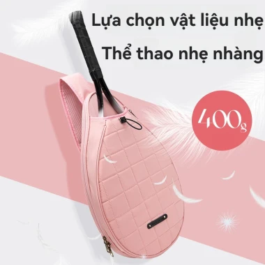 Túi vợt cầu lông nhỏ chống thấm nước, kích thước hoàn hảo 4