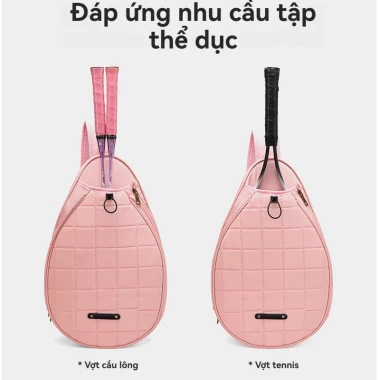 Túi vợt cầu lông nhỏ chống thấm nước, kích thước hoàn hảo 5