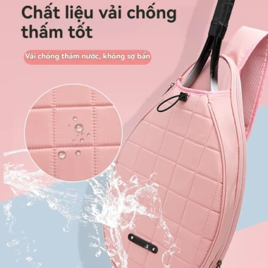 Túi vợt cầu lông nhỏ chống thấm nước, kích thước hoàn hảo 6