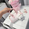 Túi xách HelloKitty size 20 giảm 50% - Cầm tay Someris tặng charm xinh, giá chỉ 83788đ 6