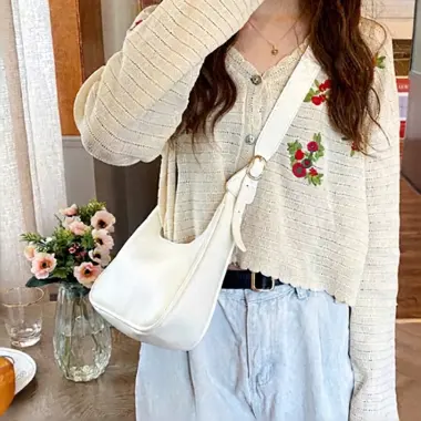 Túi xách nữ đeo chéo Samsora cao cấp dáng thuyền giảm 15k còn 59k TDC084 4 Túi xách nữ đeo chéo Samsora cao cấp dáng thuyền giảm 15k còn 59k TDC084 4