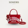 Túi xách nữ mini SAIGON 98STU da bóng đeo chéo giá 109k giảm 50% từ 130.8k - Túi Someris SG98 2
