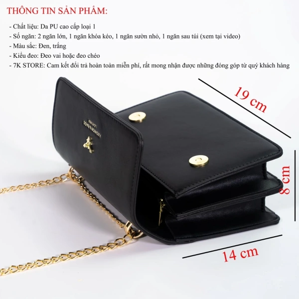 Cách phối đồ công sở với túi quai xách vuông GIZEN TX03 cho phong cách hiện đại