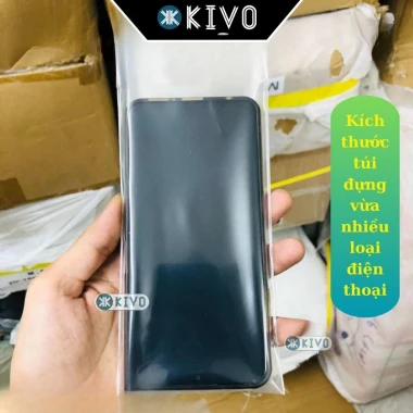 Túi Zip Đựng Điện Thoại Chống Thấm Nước KIVO - Chỉ Đỏ, Size 9x19cm, Giá Shock 24900đ 3 Túi Zip Đựng Điện Thoại Chống Thấm Nước KIVO - Chỉ Đỏ, Size 9x19cm, Giá Shock 24900đ 3