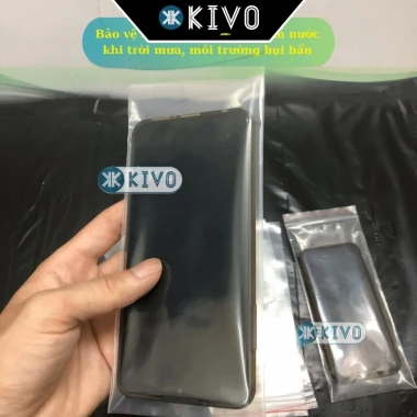 Túi Zip Đựng Điện Thoại Chống Thấm Nước KIVO - Chỉ Đỏ, Size 9x19cm, Giá Shock 24900đ 4 Túi Zip Đựng Điện Thoại Chống Thấm Nước KIVO - Chỉ Đỏ, Size 9x19cm, Giá Shock 24900đ 4