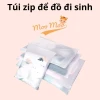 Túi Zip Đựng Quần Áo Đi Du Lịch, Sinh - Giá Cực Sốc Chỉ 2800đ Thay 3472đ! 2